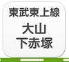 東武東上線・大山・下赤塚エリア