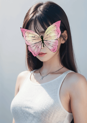 紫の蝶 ひかり