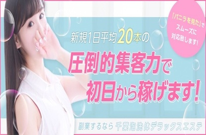 千葉泡洗体デラックスエステ求人画像