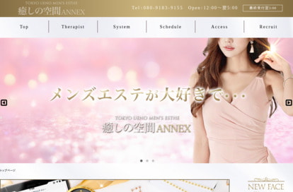 癒しの空間ANNEX オフィシャルサイト