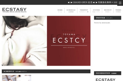 ECSTSY（エクスタシー） オフィシャルサイト