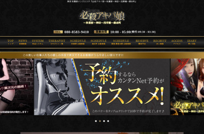 必殺アキバ娘 新橋ルーム オフィシャルサイト