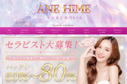 ANEHIME～アネヒメ～ オフィシャルサイト