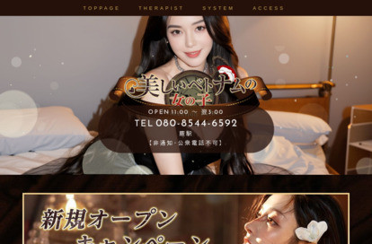 美しいベトナムの女の子 オフィシャルサイト