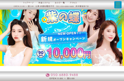 紫の蝶 オフィシャルサイト