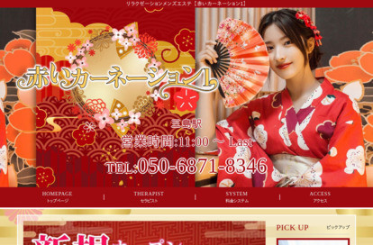 赤いカーネーション1 オフィシャルサイト