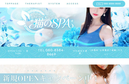 猫のSPA オフィシャルサイト