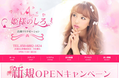 姫様のしろ オフィシャルサイト