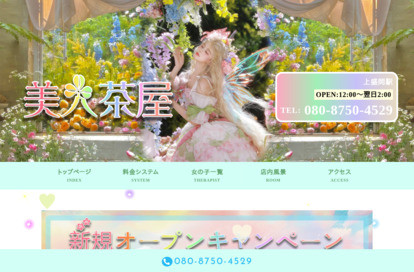美人茶屋 オフィシャルサイト