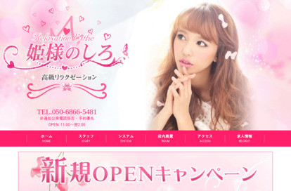 姫様のしろ オフィシャルサイト