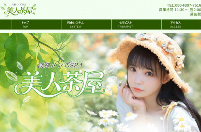 美人茶屋 オフィシャルサイト