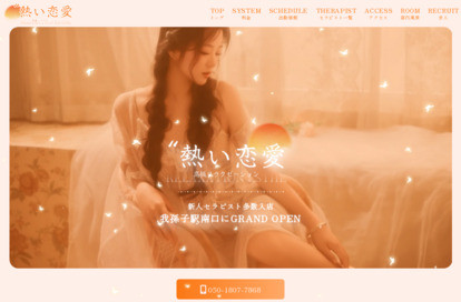 熱い恋愛 オフィシャルサイト