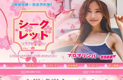 シークレット オフィシャルサイト