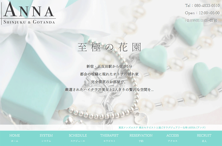 ANNA 新宿ルーム オフィシャルサイト