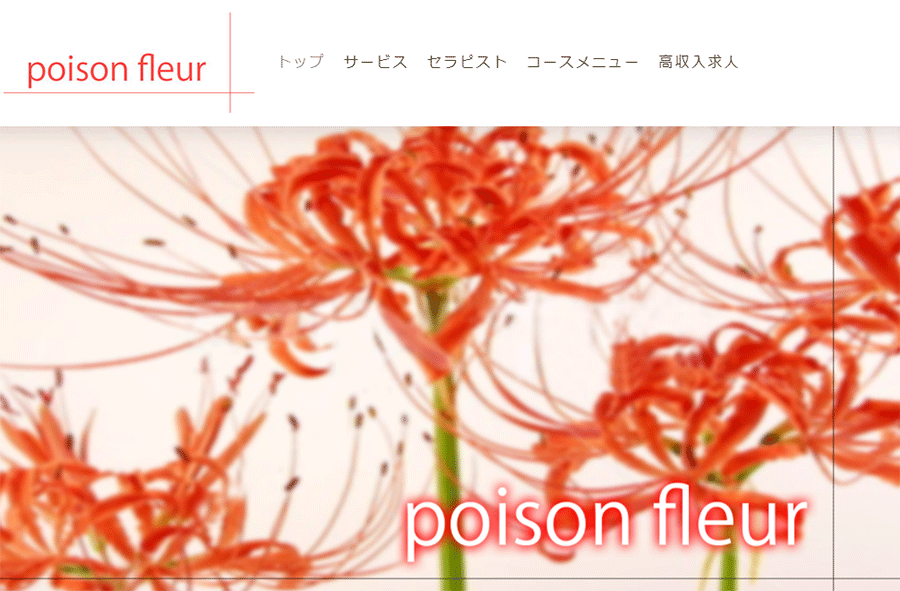 poison fleur（ポワゾンフルール） オフィシャルサイト